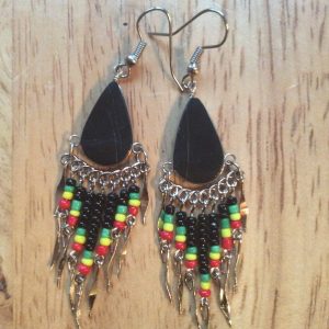 Peruvian dainty Rasta earrings
