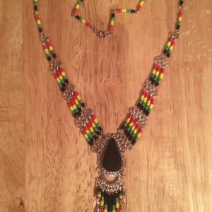 Peruvian dainty Rasta necklace