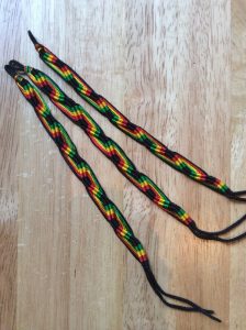 Classic rasta friendship bracelet