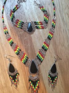 Peruvian dainty jewelery set