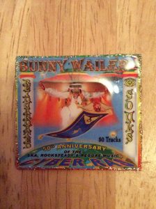 Handmade Bunny Wailer badge - Reincarnated Souls