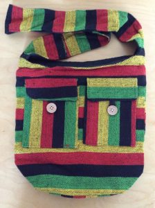 Striped Rasta bag
