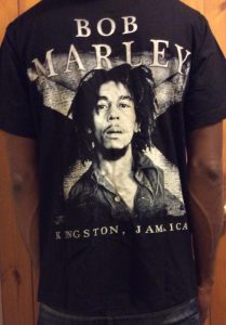 Bob Marley Kingston Jamaica tshirt