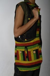 Striped Rasta bag