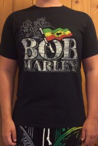 Bob Marley/Lion Flag tshirt