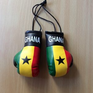 Ghana mini hanging boxing gloves