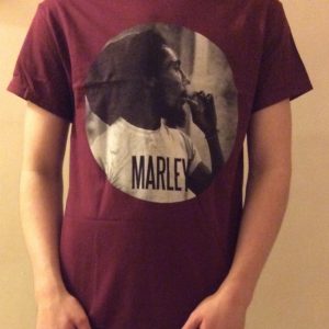 Bob Marley circle tshirt