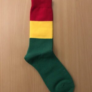 Red, Gold and Green socks