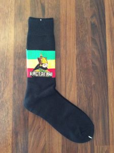 Haile Selassie Rastafari Socks