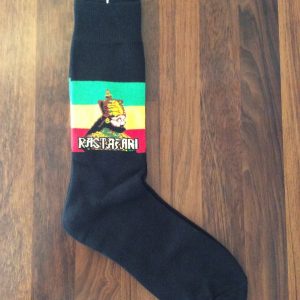 Haile Selassie Rastafari Socks