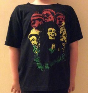 Bob Marley and The Wailers youth tshirt