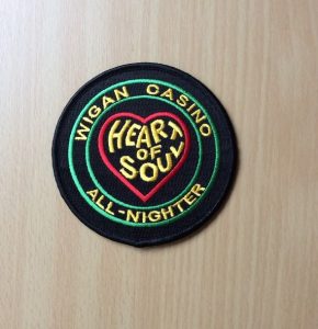 Wigan Casino Iron on Patch