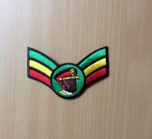 Haile Selassie Military patch