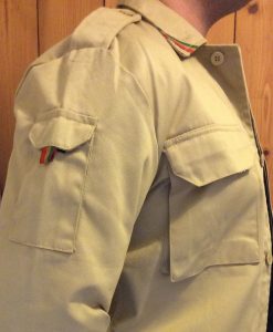 Military style jacket