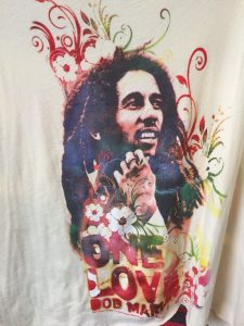 Bob Marley scoop neck top