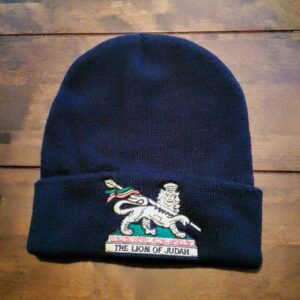 Black Lion of Judah beanie