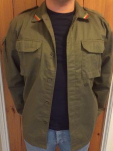 Khaki Green Military jacket