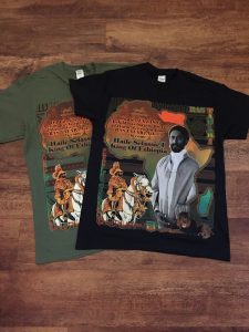 King of Ethiopia tshirt