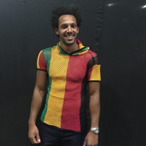 String Top with hood - Rasta