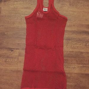 Red string vest-unisex