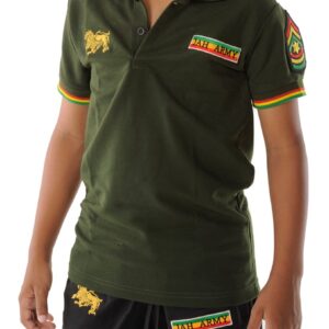 Childrens Jah Army polo shirt
