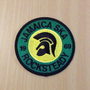 Jamaica ska patch - green