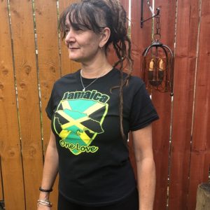 Jamaica One Love tshirt-black