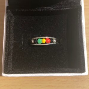 Rasta toe ring - style 2