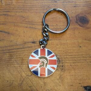 British Trojan keyring