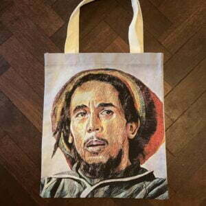 Bob Marley tote bag