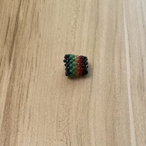 Rasta dreadlock bead