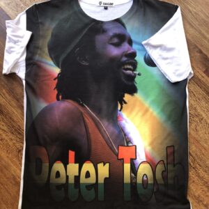 Peter Tosh smoking tshirt-xl