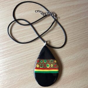Retro style Rasta necklace