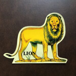 Lion sticker left/right