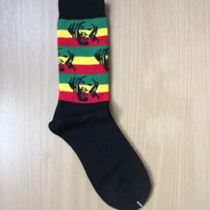 Bob Marley faces socks