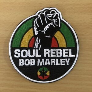 Soul Rebel Bob Marley patch