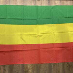 Red Gold and Green flag