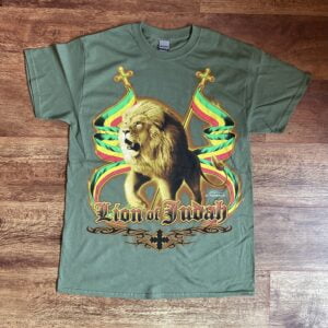 Khaki /Olive Lion of Judah tshirt