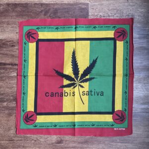 Cannabis sativa bandana