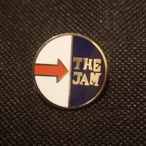 The Jam mod pin badge