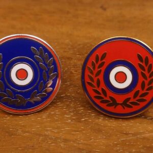 Laurel mod target pin badge