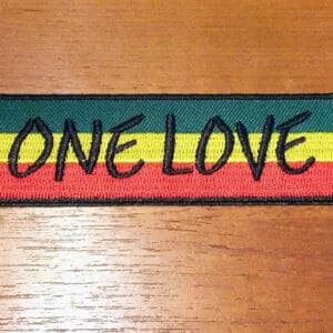 One Love/Rasta Bar Patch