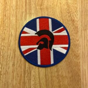 Trojan Union Jack patch