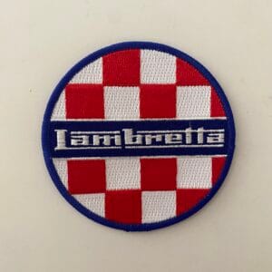 Lambretta chequered patch