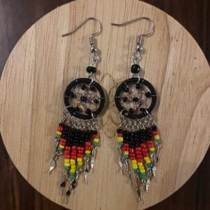Dainty dreamcatcher earrings
