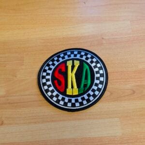 Ska/Rasta Round Patch