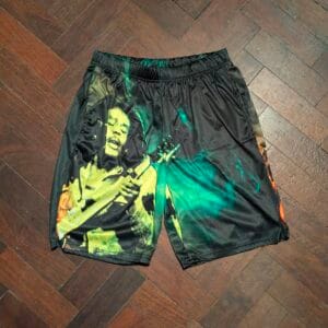 Bob Marley/Guitar Shorts - Small