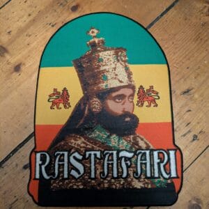 Large Haile Selassie Back Patch