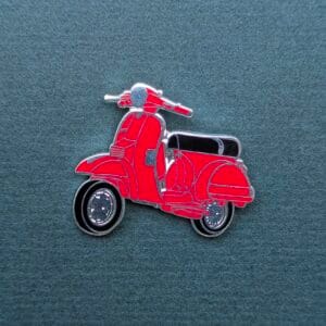 Red Vespa PX Scooter