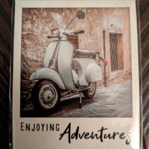 Vespa fridge magnet